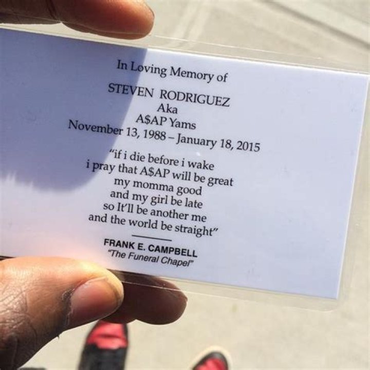ASAP Yams Cause of Death, How did ASAP Yams Die?
