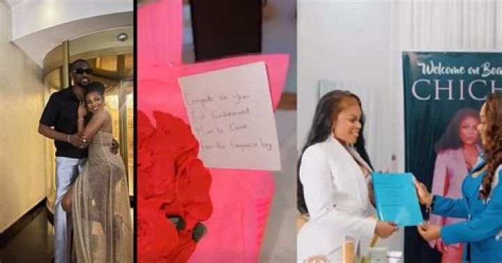 
BBNaija Season 7: Deji Gifts Chichi Flowers And Congratulatory Note As She Bags First Endorsement 
