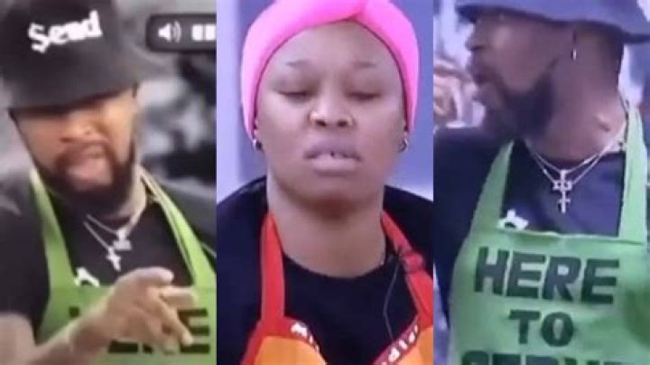 
BBNaija Season 7: Uproar As Sheggz Threatens Rachel 