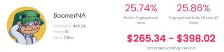 
BoomerNA Height, Weight, Net Worth, Age, Birthday, Wikipedia, Who, Instagram, Biography 