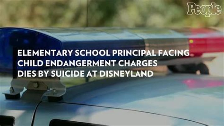 
Elementary School Principal Facing Child Endangerment Charges Dies by Suicide at Disneyland 
