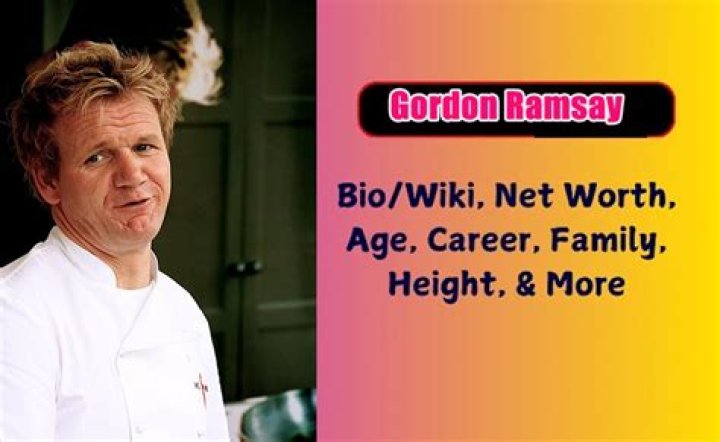 
Gordon Ramsay Height, Weight, Net Worth, Age, Birthday, Wikipedia, Who, Nationality, Biography 