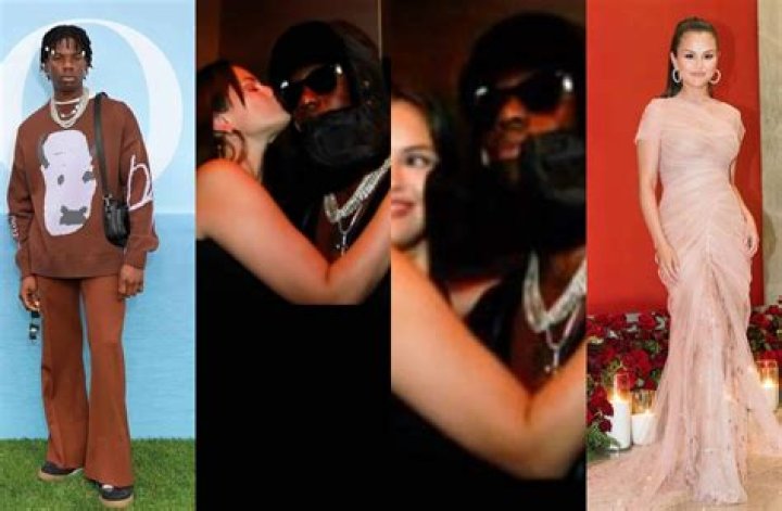 
“Grace is on his head” Internet goes wild as American singer, Selena Gomez meets Rema 