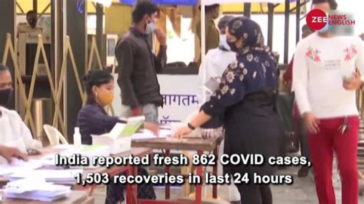 
India reports 862 new Covid cases, 3 deaths 