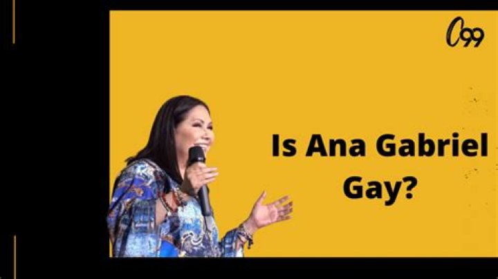 Is Ana Gabriel Gay? Know More About Her!