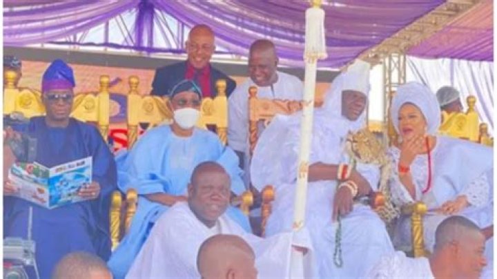 
Ooni Of Ife And New Wife, Mariam Make A First Public Appearance 