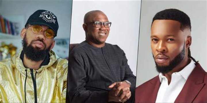 
Phyno And Flavour Surprise Peter Obi In U.S 