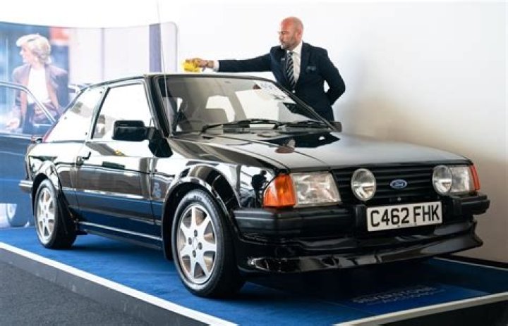 
Princess Diana’s 1985 Ford Escort Sells at Auction for Nearly $800,000 