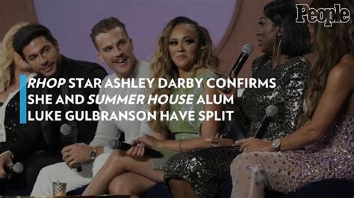 
‘RHOP’ Star Ashley Darby Confirms She and ‘Summer House’ Alum Luke Gulbranson Have Split 