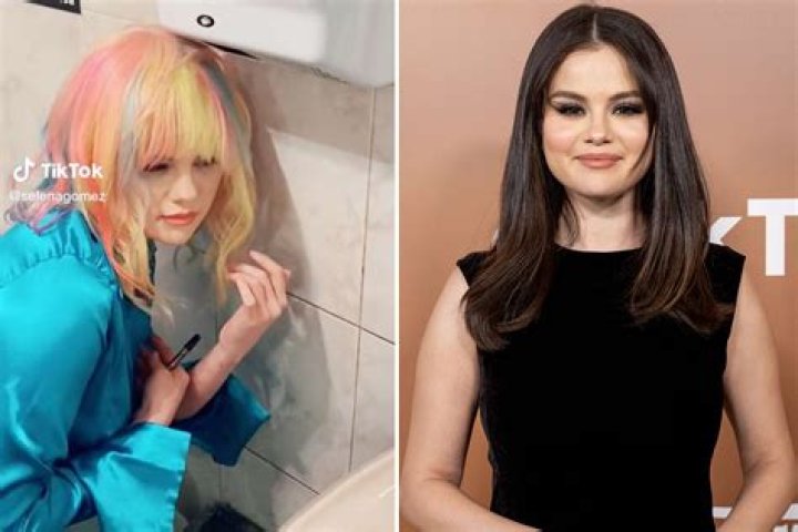 
Selena Gomez Fixes Her Rainbow Wig with Bathroom Hand Dryer: ‘Gotta Do What You Gotta Do’ 