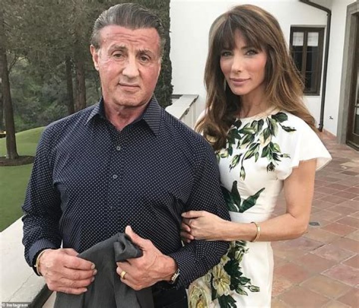 
Sylvester Stallone Embraces Wife Amid Divorce Rumors 