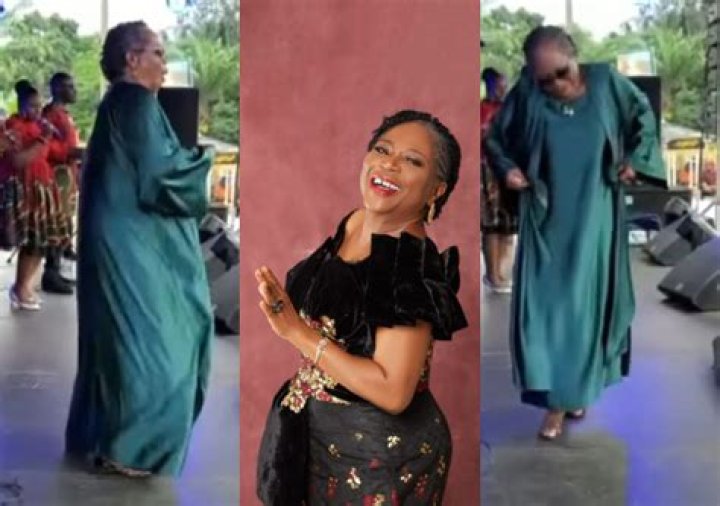 
“The Legendary Queen” – Uche Ebere, Ngozi Nwosu, Others Heaps Praise On Onyeka Onwenu As She Shows Off Her Dance Moves 