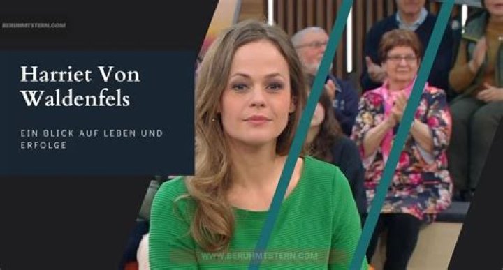 
Who Is Harriet Von Waldenfels ZDF Journalist? 
